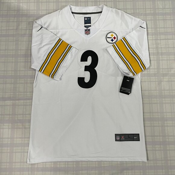 NFL Pittsburgh Steelers White Jersey #3 WILSON - Picture 1 of 8